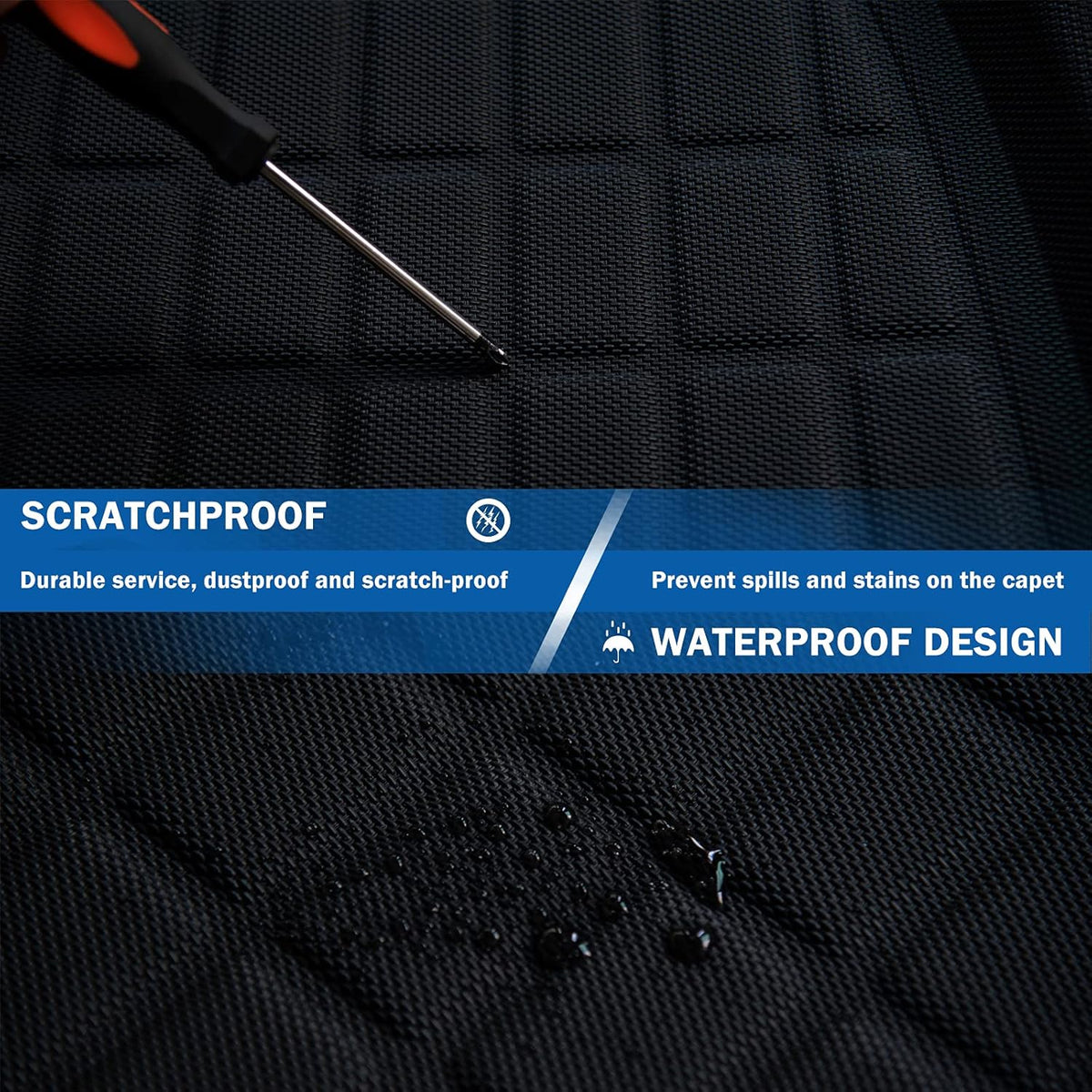 All Weather Waterproof Anti-Slip Rear Trunk Liner Cargo Mat G422