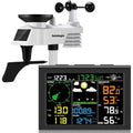 8-in-1 Wireless Weather Station with Outdoor Sensor (Black) V50513