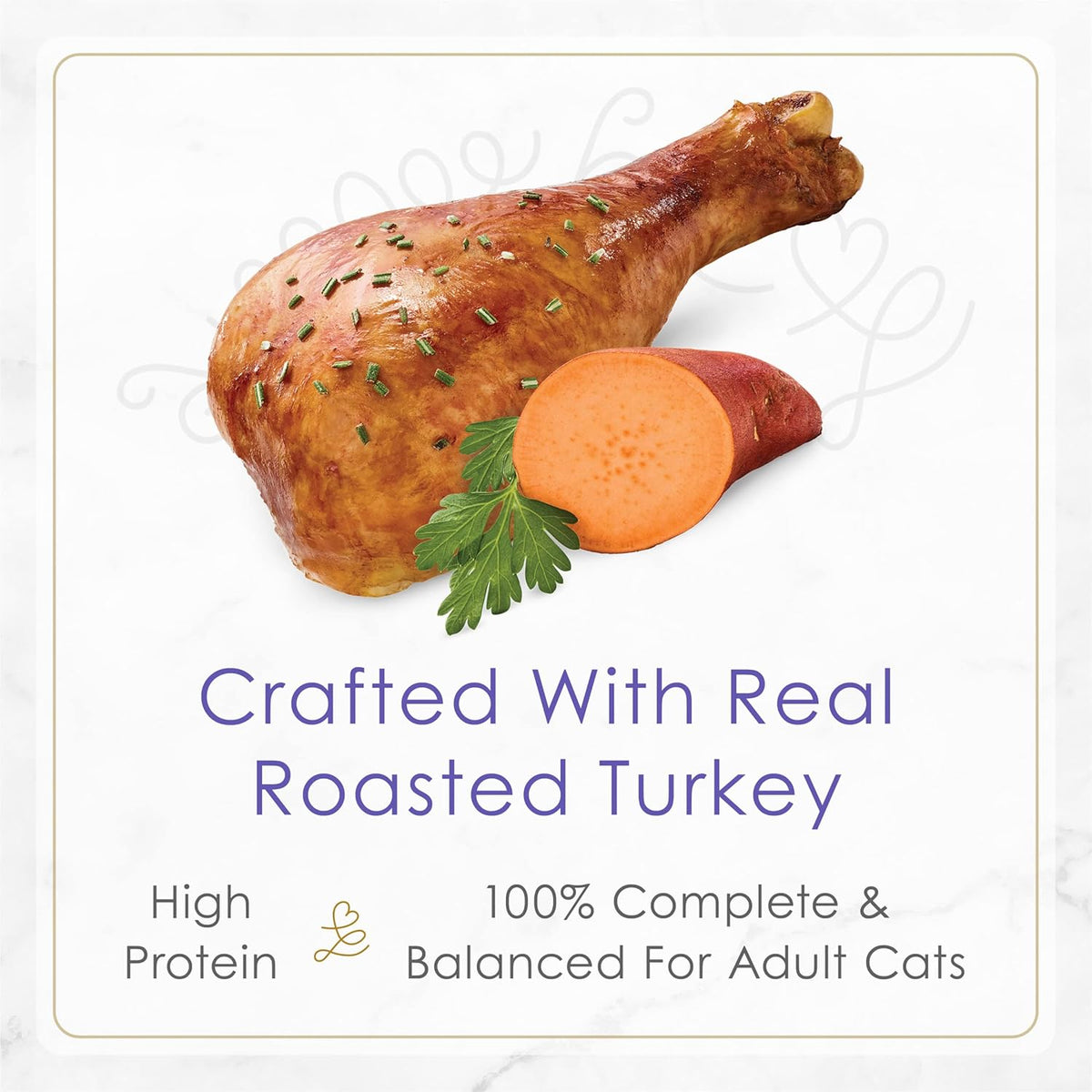 Petites Turkey & Sweet Potato Entree Wet Cat Food, Pack of 12, 2.8 oz. Tubs L630953