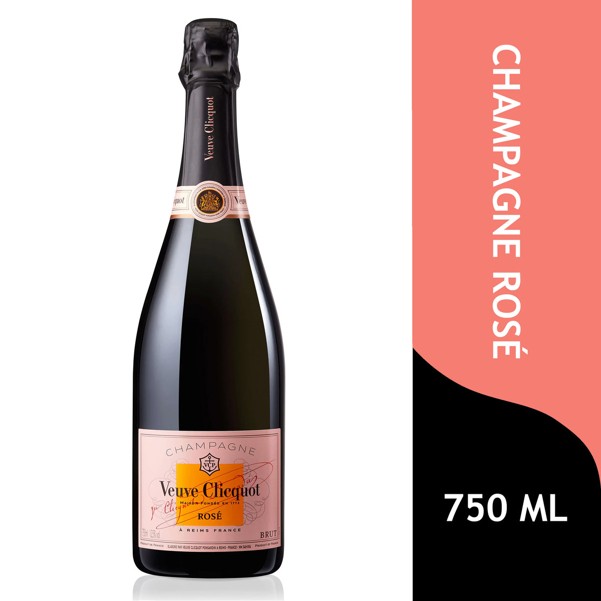 Brut Rose Sparkling Wine, 750 ml, 12.5% ABV D6466