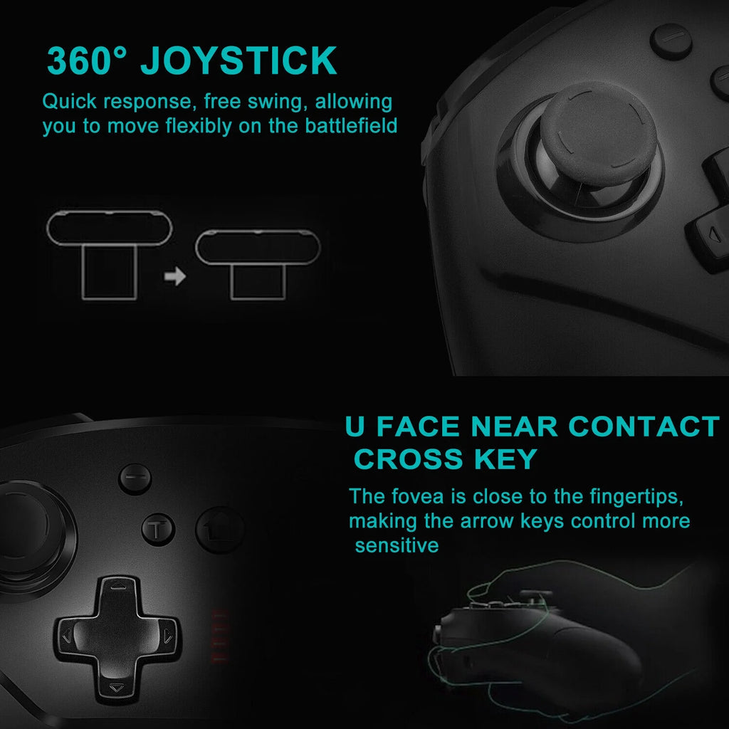 Dual Vibration Bluetooth Wireless Pro Controller G5594