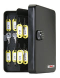 Combination Key Cabinet, 48 Hook, Black J3020