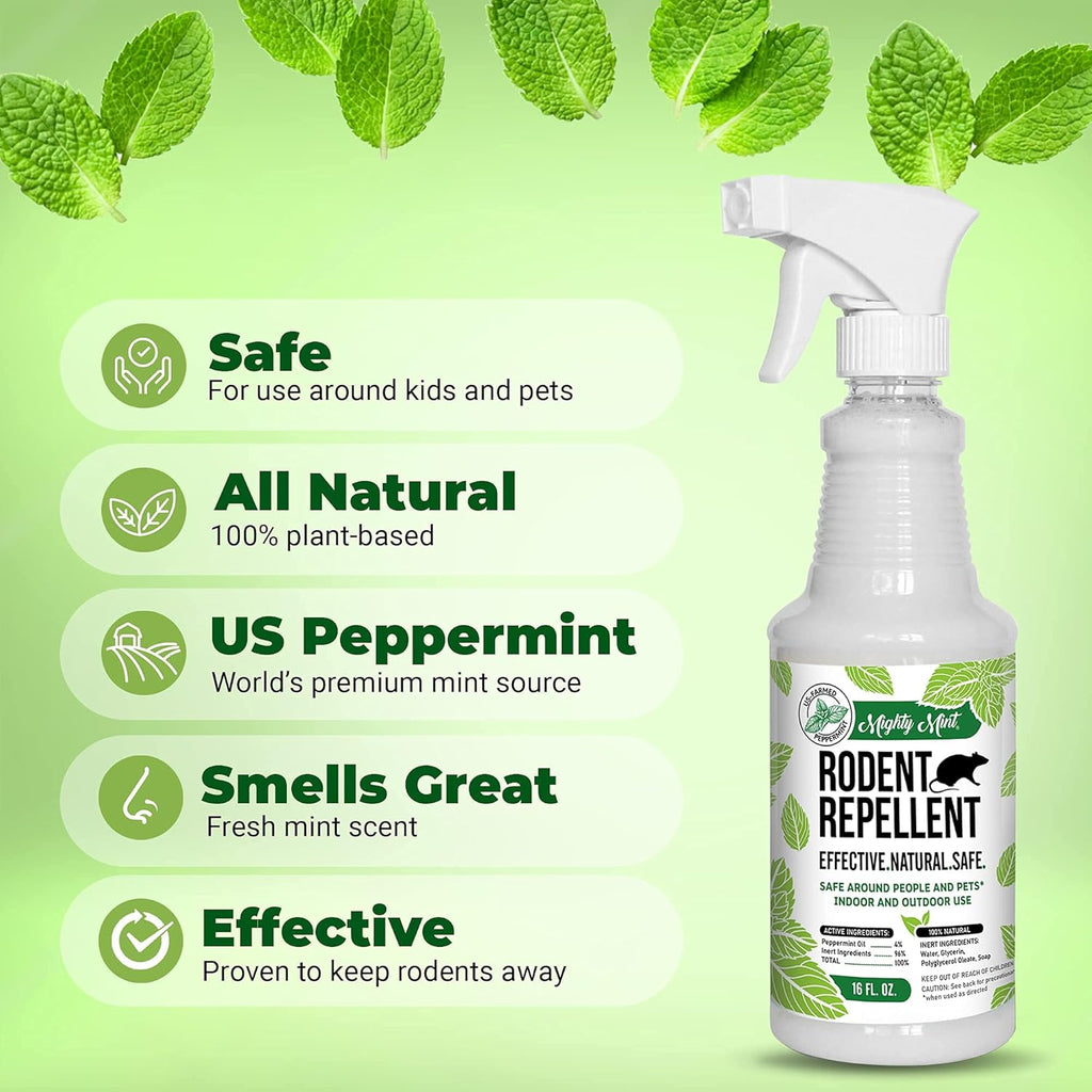 Peppermint Oil Rodent Repellent Spray Concentrate F8493