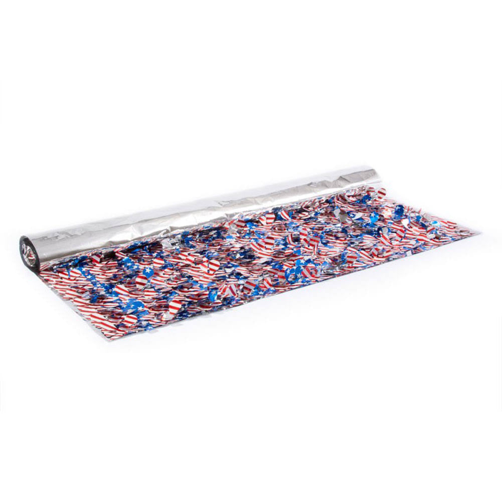 Metallic Floral Sheeting 3 Feet Wide x 5 Yards Long H67045