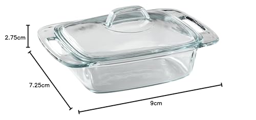 2-Qt Glass Casserole Dish with Lid F475754