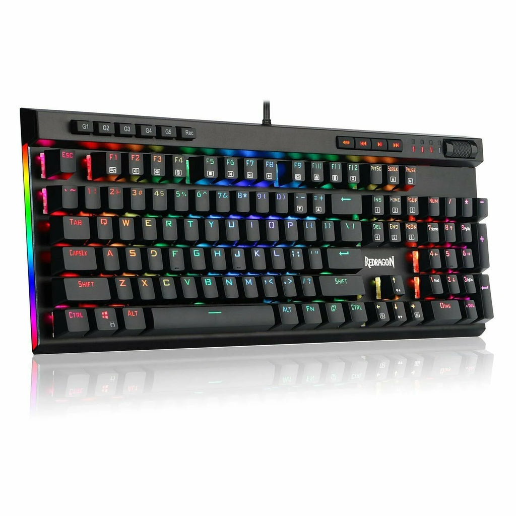 RGB LED Backlit Mechanical Gaming Keyboard 104 Key P6728