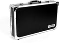 21.6x12.4x4.2in Sturdy Locking Aluminum Guitar Multi Effect Pedal Case W46339