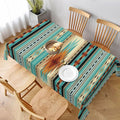 60 X 90 Inches Rectangular Navajo Print Tablecloth G657