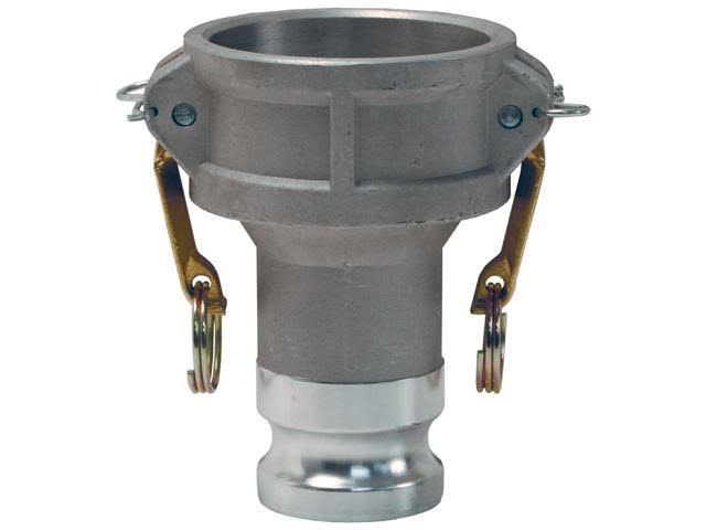 4 inch x 3 inch Stainless Steel Cam and Groove Reducing Coupler x Adapter T182