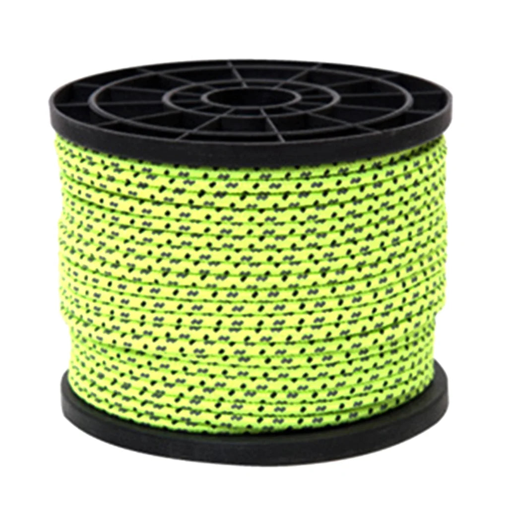 Fluorescent Reflective Guyline Tent Rope Camping Cord L77587