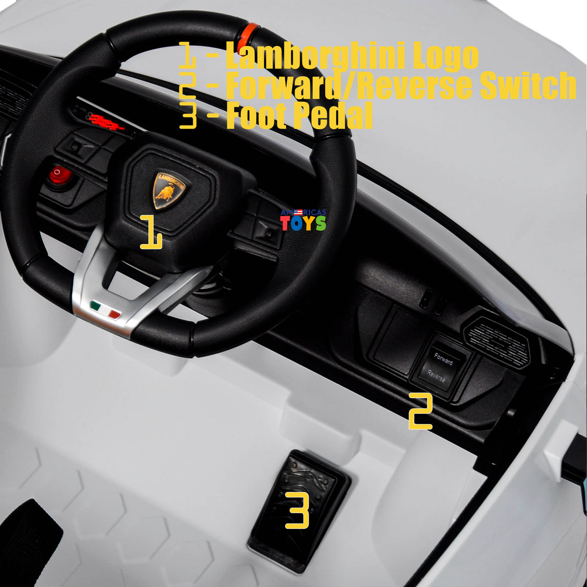 12V Powered Ride on Car with Remote Control A4641