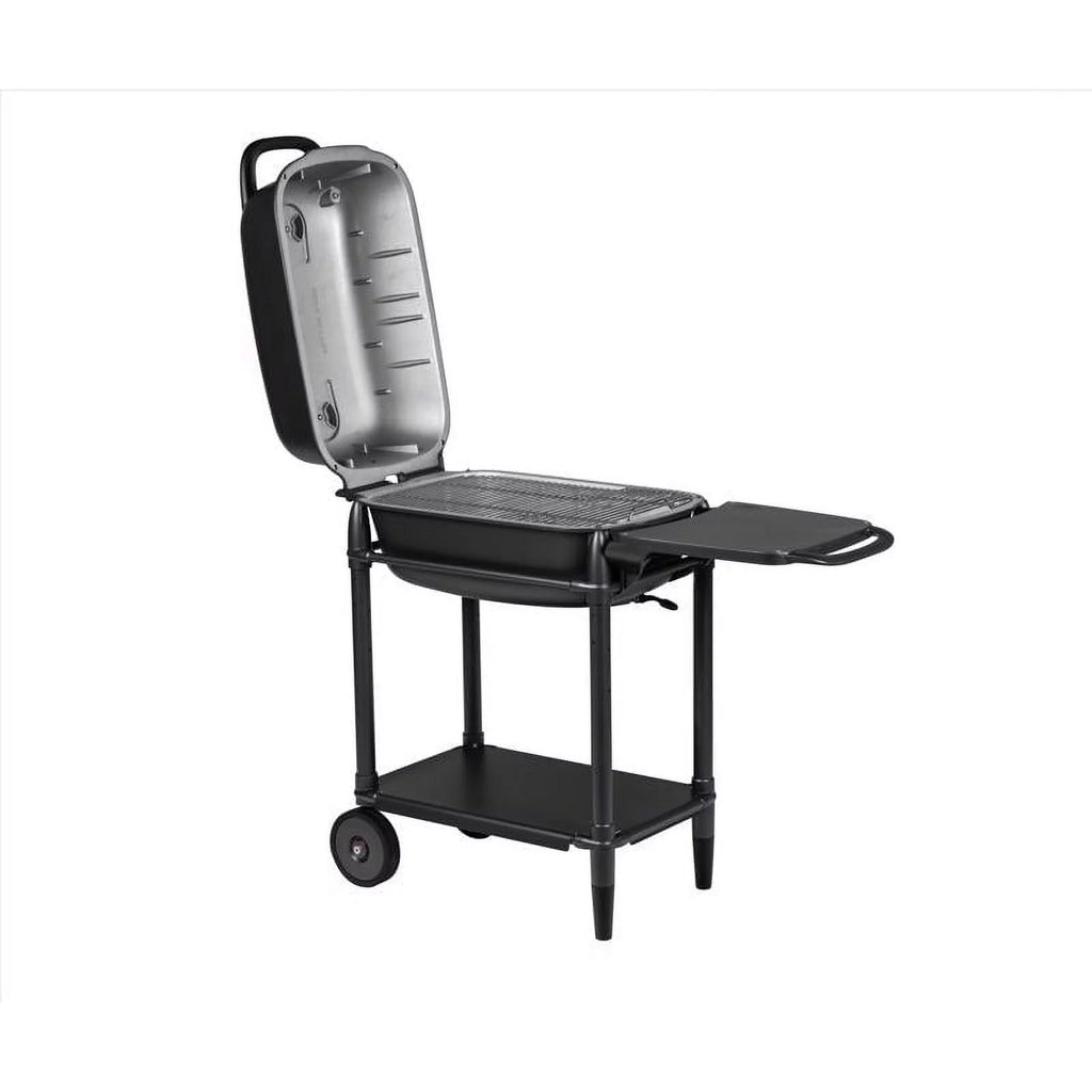 22 in. Black Charcoal Grill and Smoker E10904