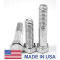 1 1/8 inch-7 x 5 inch Coarse Thread Grade 5 Hex Cap Screw Bolt Medium Carbon Steel Zinc Plated Pk 20 A6790