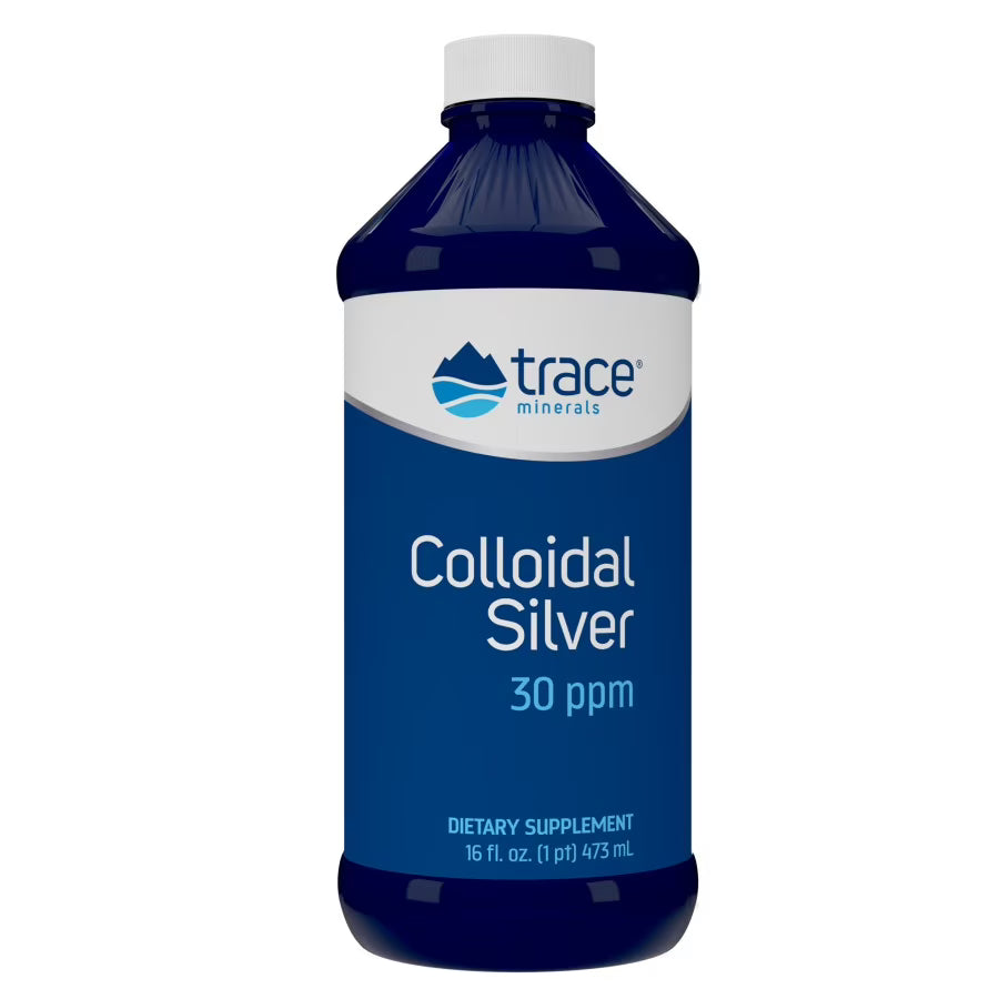 Colloidal Silver Liquid Mineral Supplement, 30 PPM, 16 oz Bottle C854