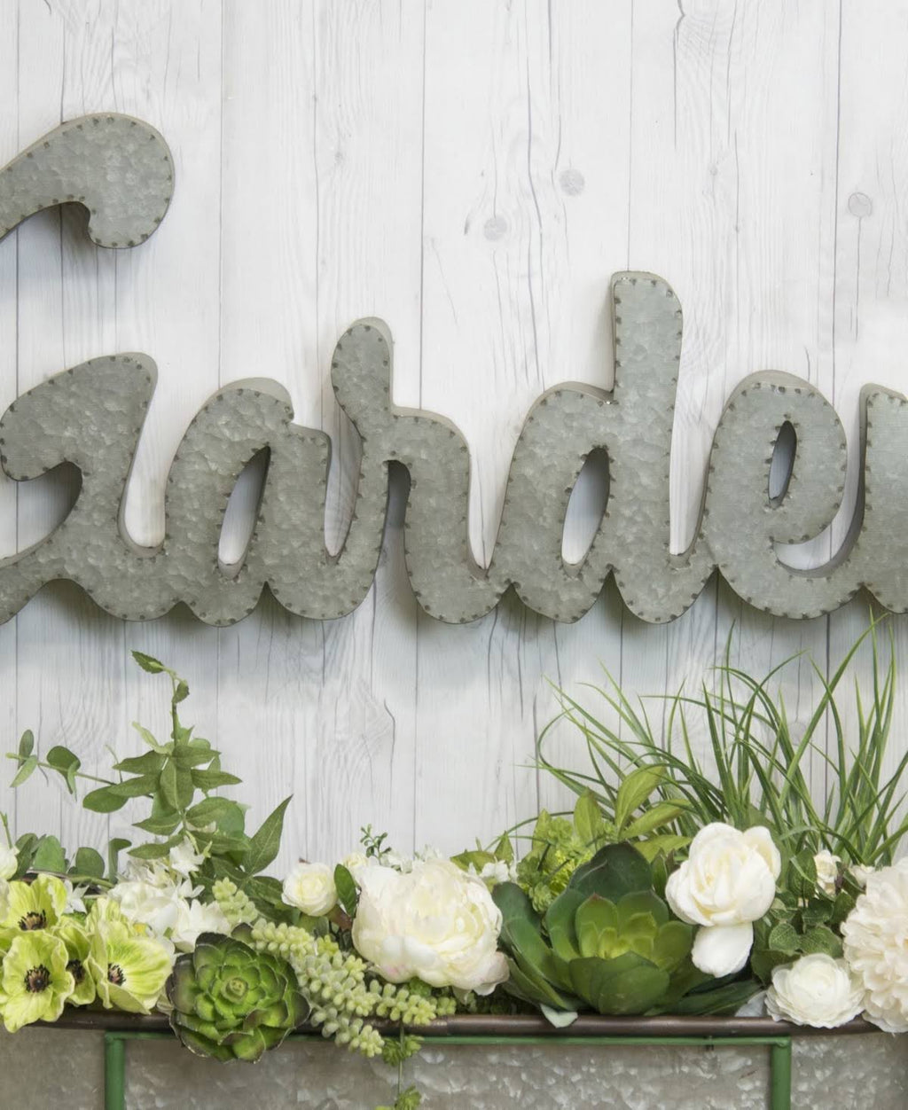 Metal Garden Sign C853