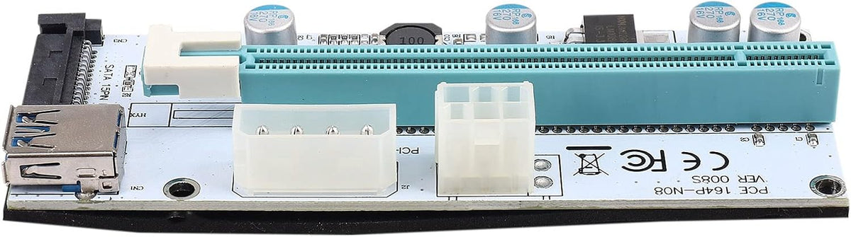 Pci-E Riser Express 1X to 16X USB 3.0 Extension Cable Pack of 2 T129696