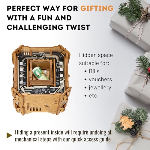 3D Wooden Puzzle Box R762479