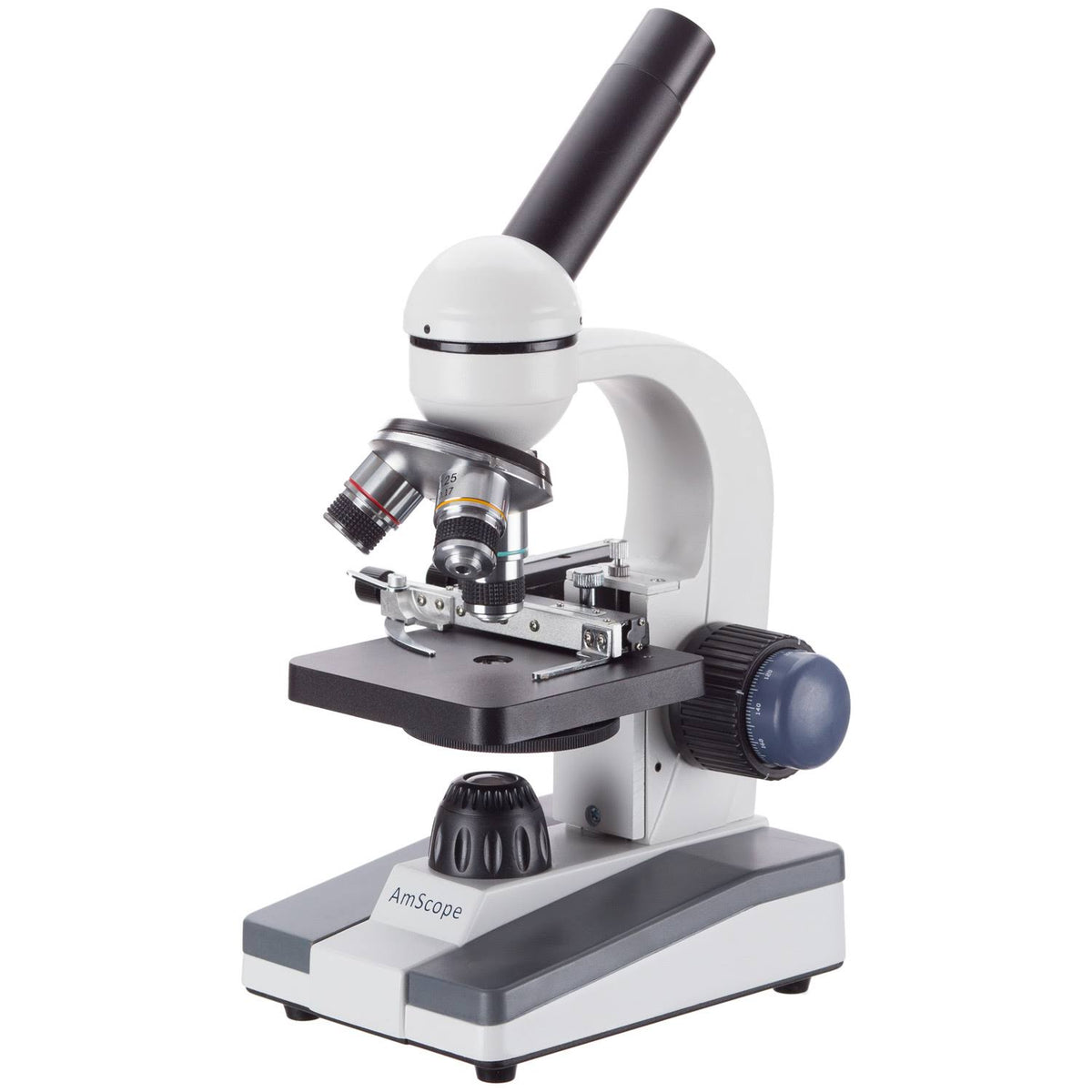 40X-1000X Student Microscope with Mechanical Stage W633799