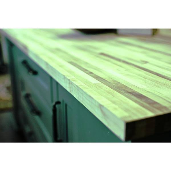 Unfinished Poplar Butcher Block Island Countertop U392720