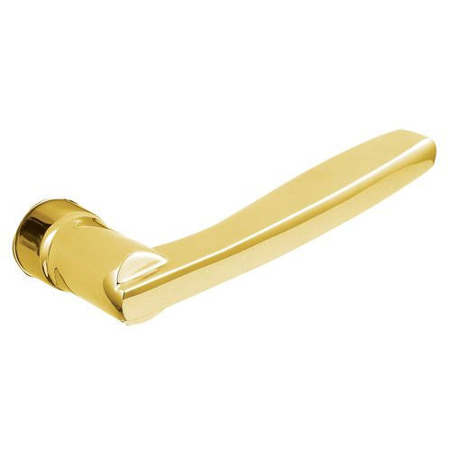 Single Right Hand Estate Lever in Lifetime Satin Nickel U3222