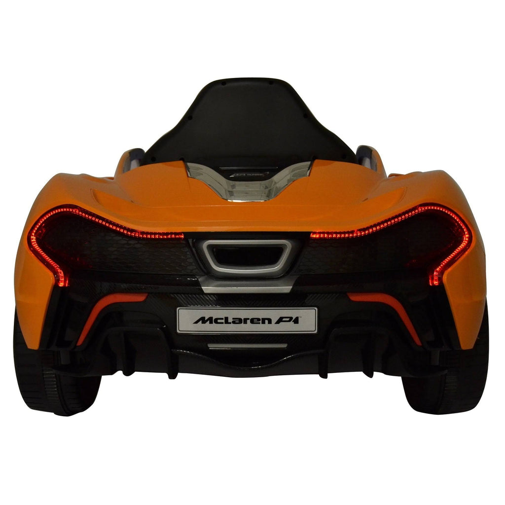Orange McLaren P1 12V Ride On Car F470