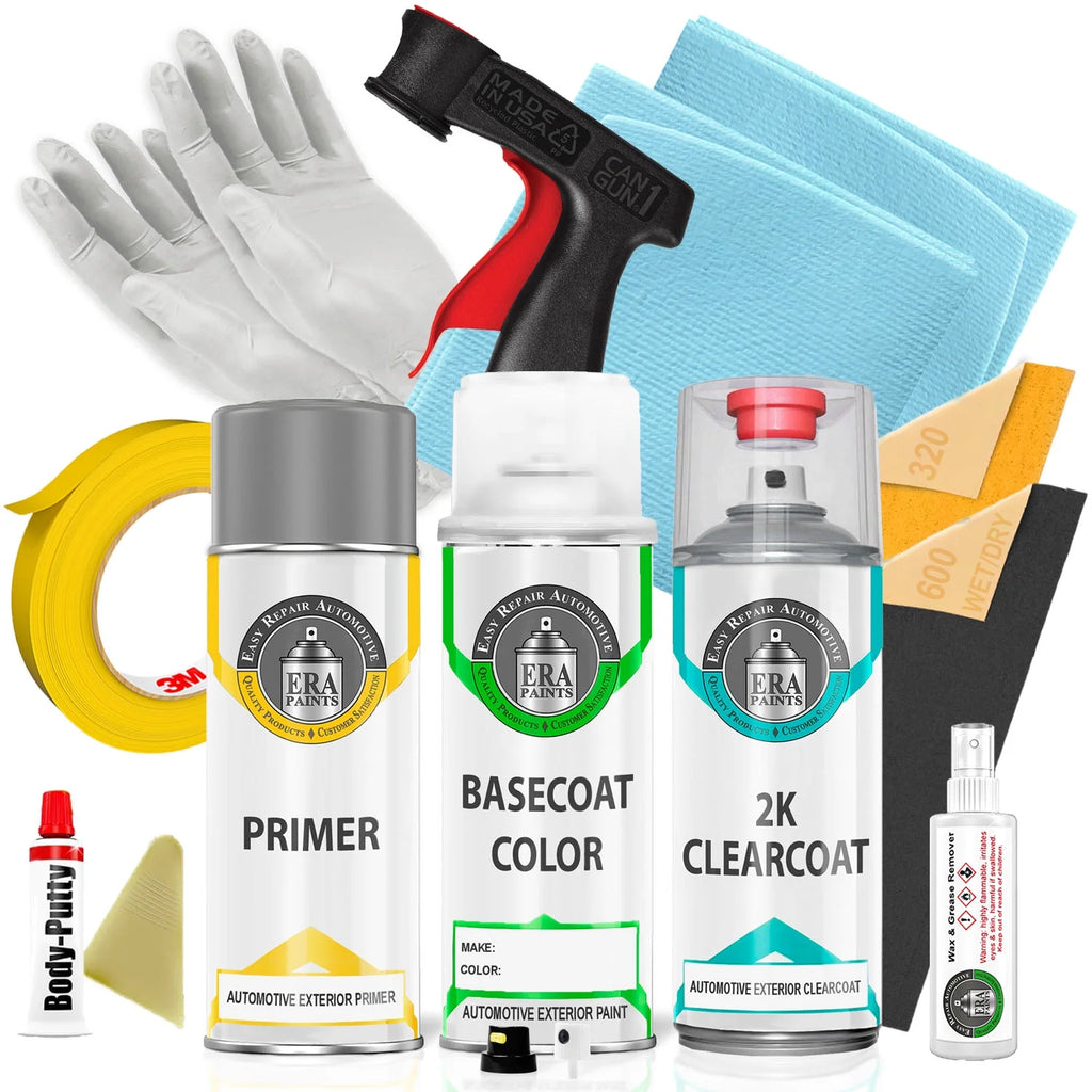 Aerosol Spray Touch Up Paint 2K Clearcoat Primer and Pro Prep Kit N388