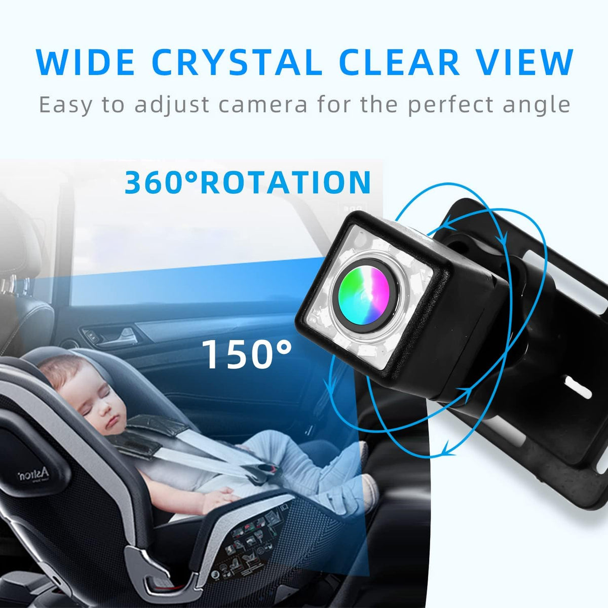 Baby Car Camera with Night Vision R3840