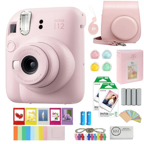 Pastel Blue Instant Film Camera with Instant Film Q1985