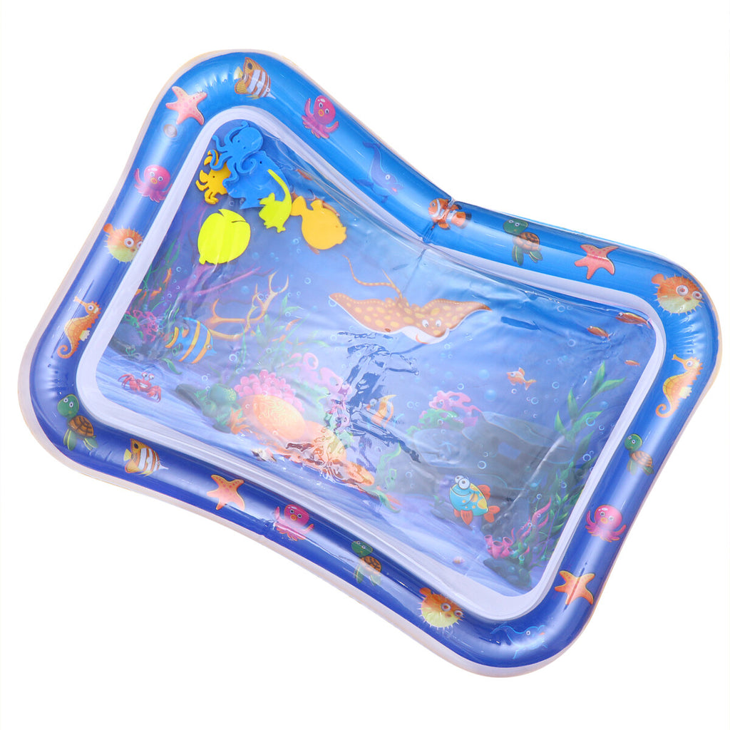Inflatable Crawling Cushion Water Play Mat (Blue) Z632726