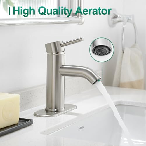 Chrome Single Handle One Hole Vessel Sink Faucet W41343