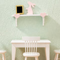 Mini Rabbit Rack Birch Dollhouse Shelf M361