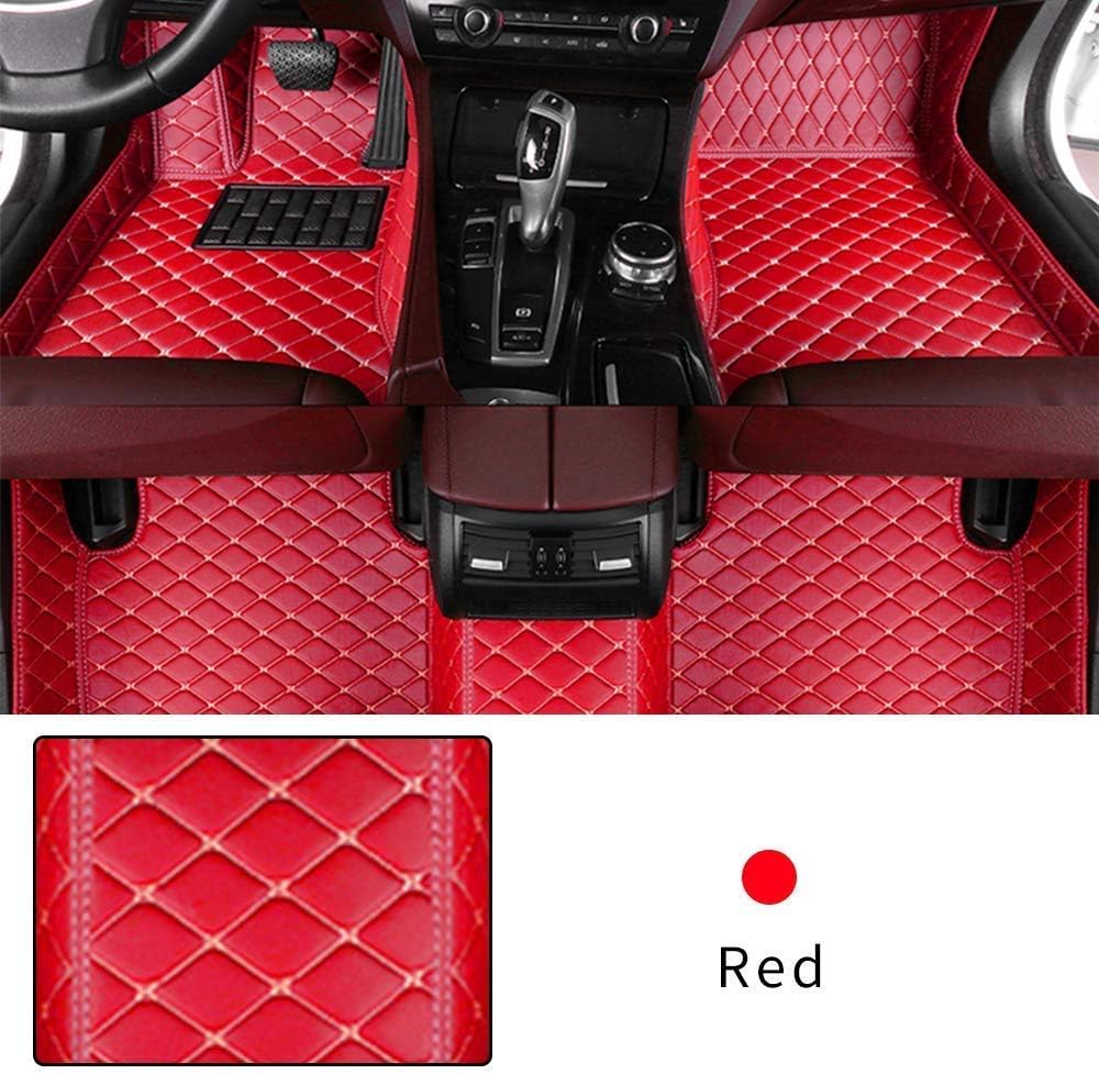 Black Beige Heavy Duty XPE Leather Car Floor Mat I855
