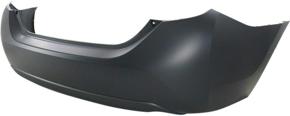 Rear Plastic Bumper Cover Fascia for 2014-2019 Toyota Corolla Sedan, Primed P9610