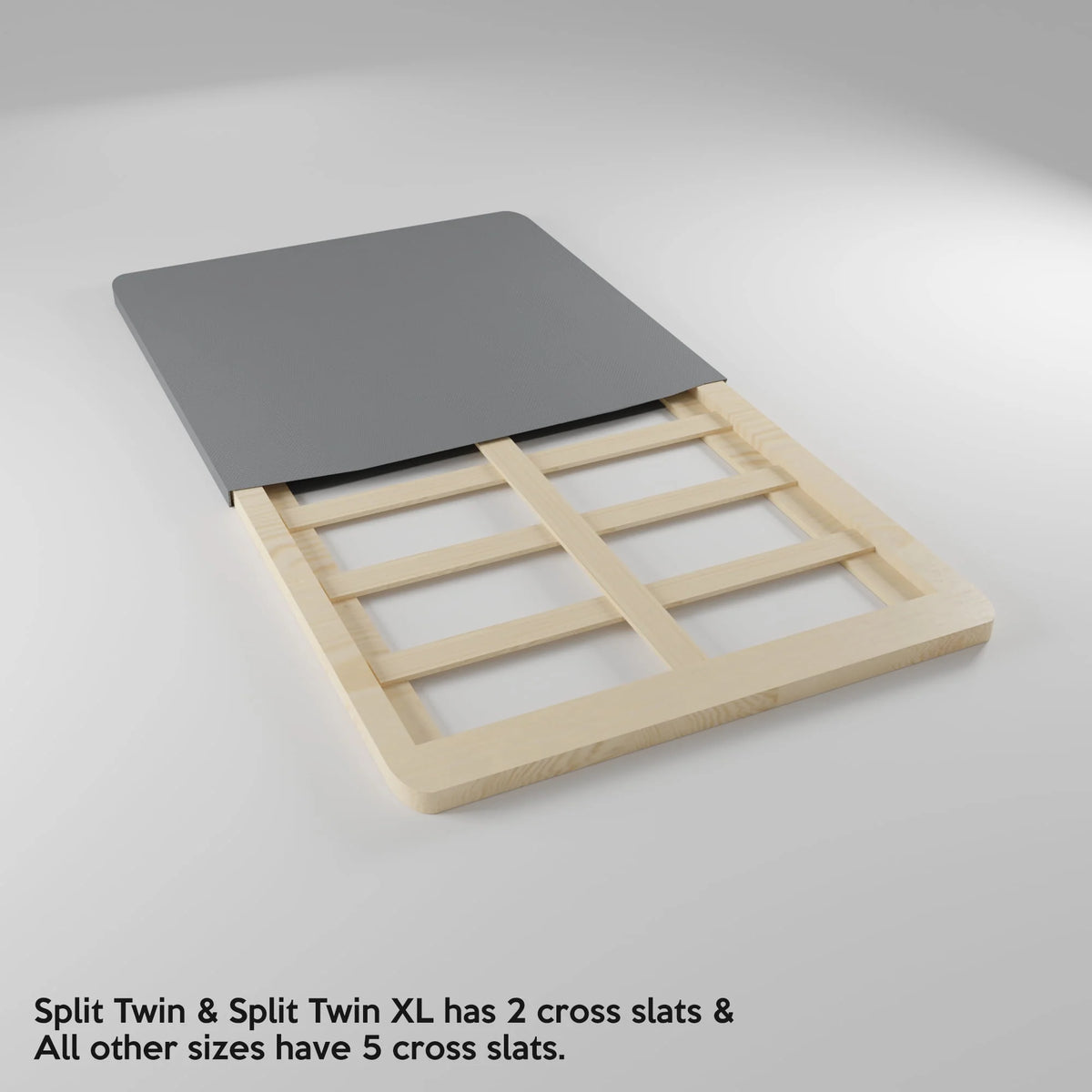 1.5 Split Wood Bunkie Board Mattress Bed Support Twin M983963
