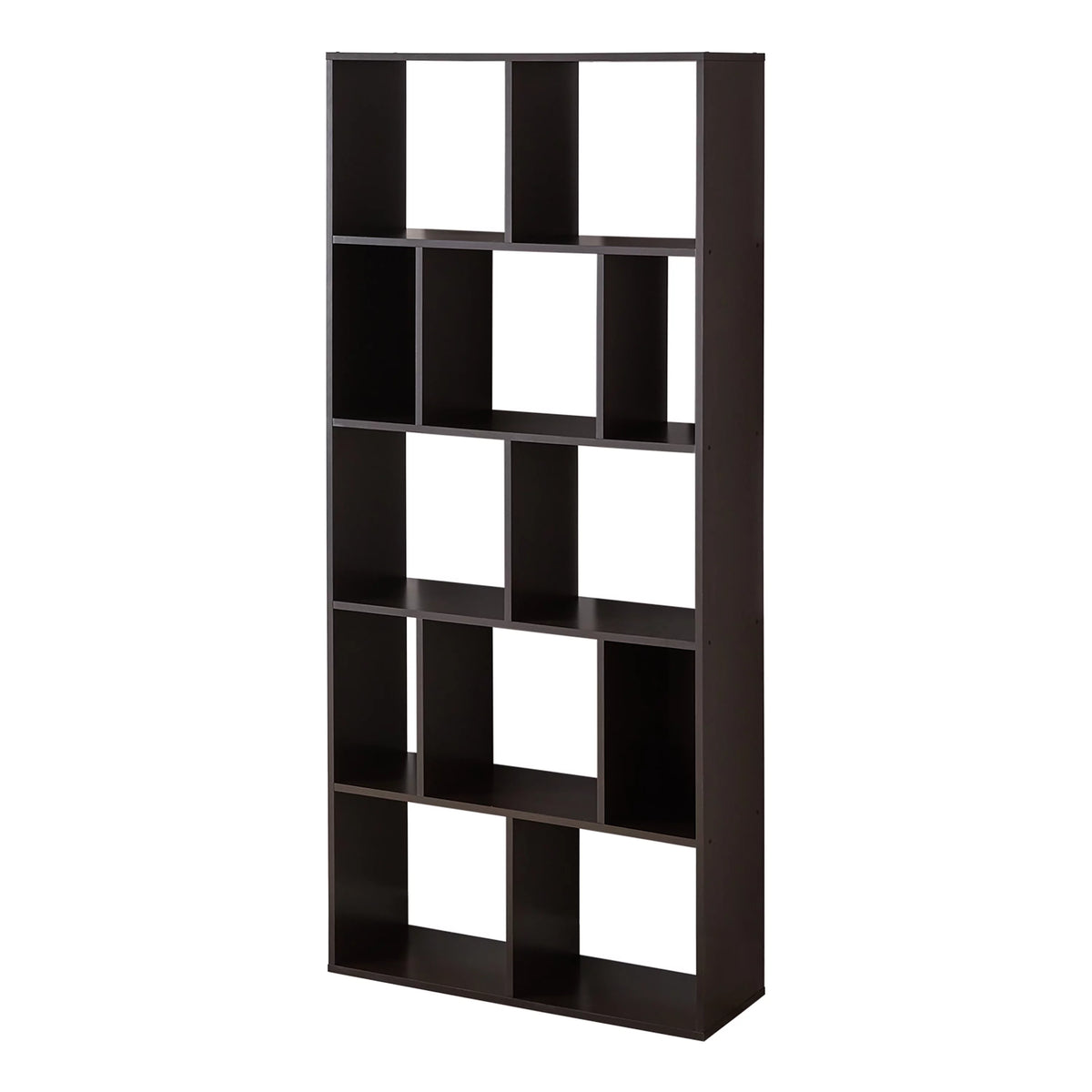 12 Cube Espresso Bookcase J295