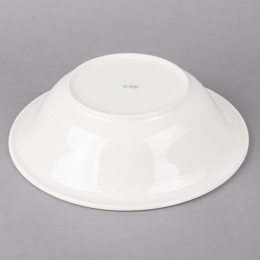 2.5 Qt White Porcelain Serving Bowl R682