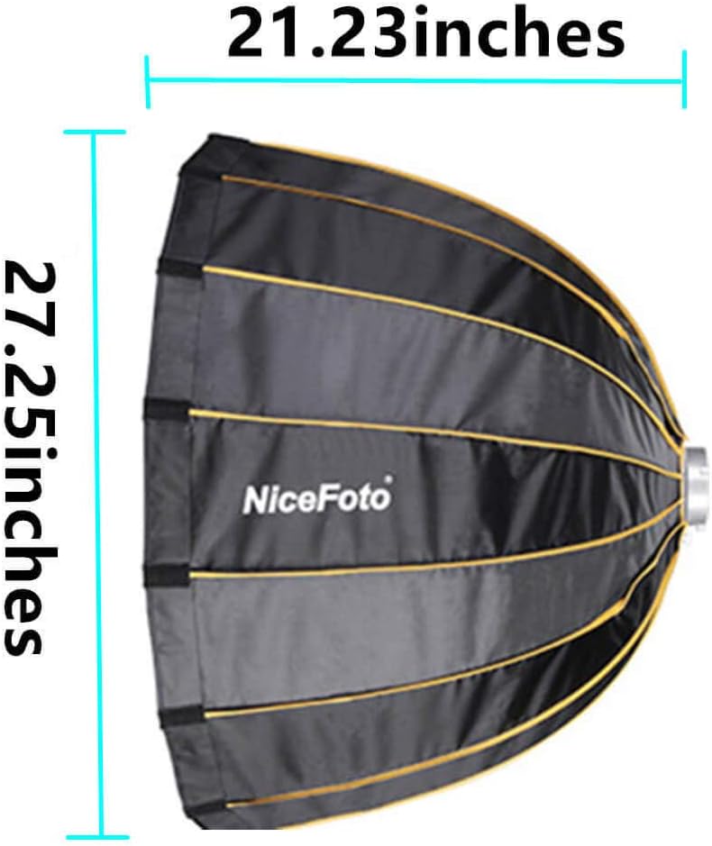 27inch Deep Parabolic Softbox with Bowens Mount and Carrying Bag B4844