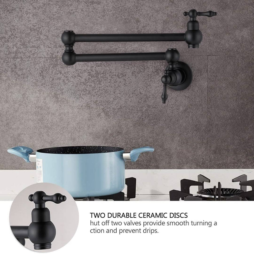 Blue Wall Mount Pot Filler Faucet A69330