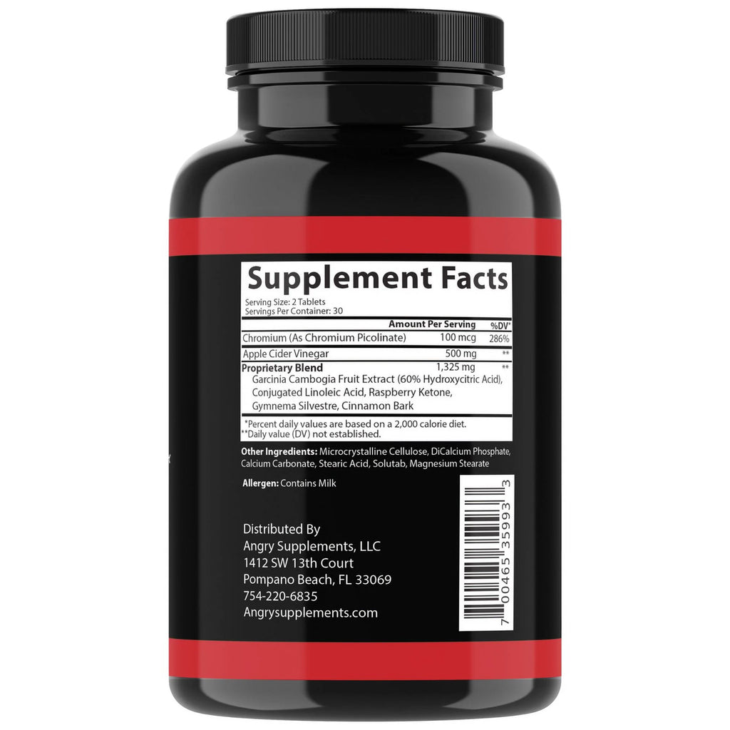 Apple Cider Vinegar Garcinia Pills 60 Tablets S63841