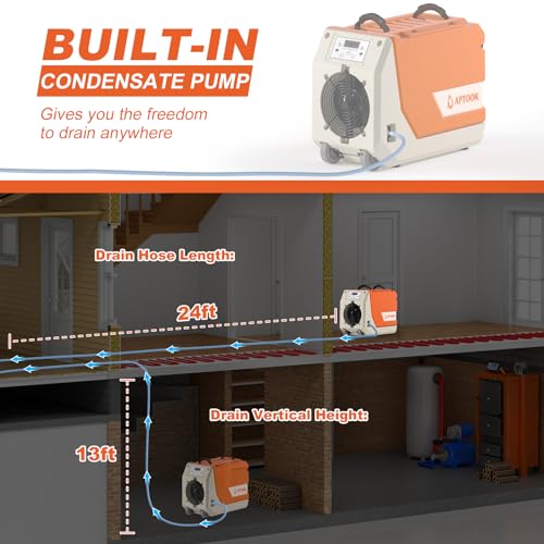 Commercial Dehumidifier with Pump B36185