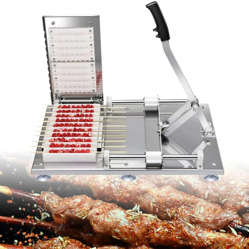 Manual Meat Skewer Machine Stainless Steel S153657