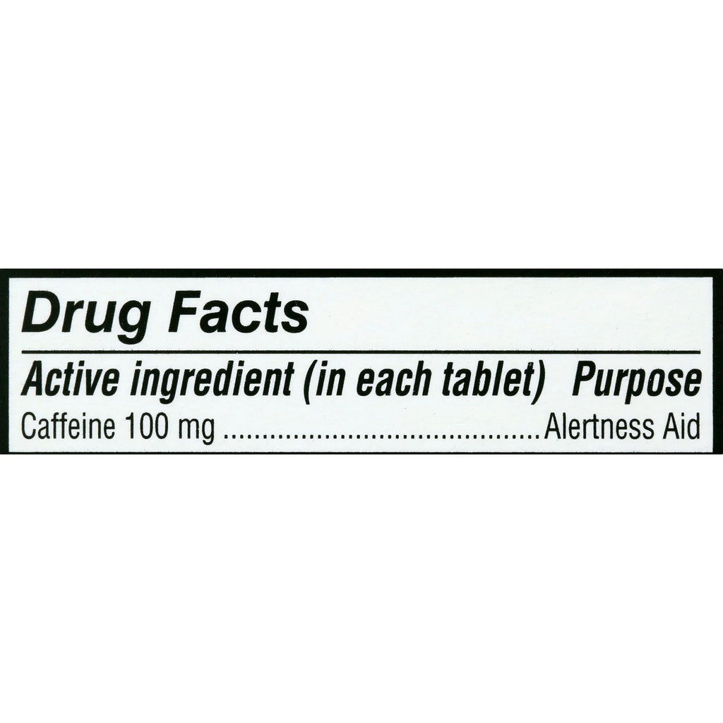 Caffeine 100mg 120ct Tablet D1398