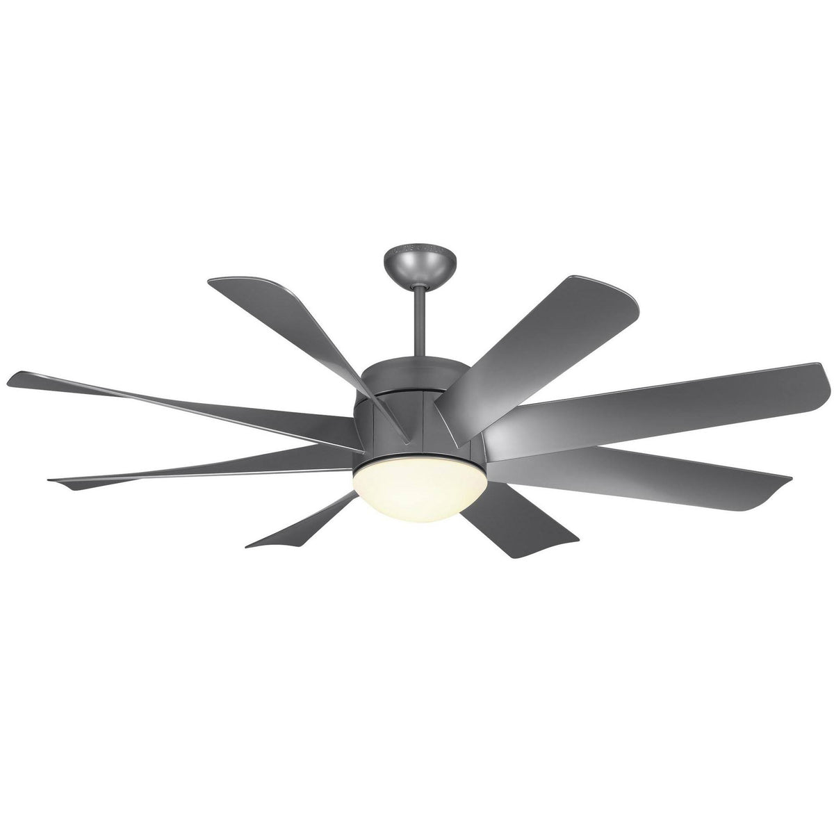 56x22 LED Ceiling Fan Brushed Steel J3561