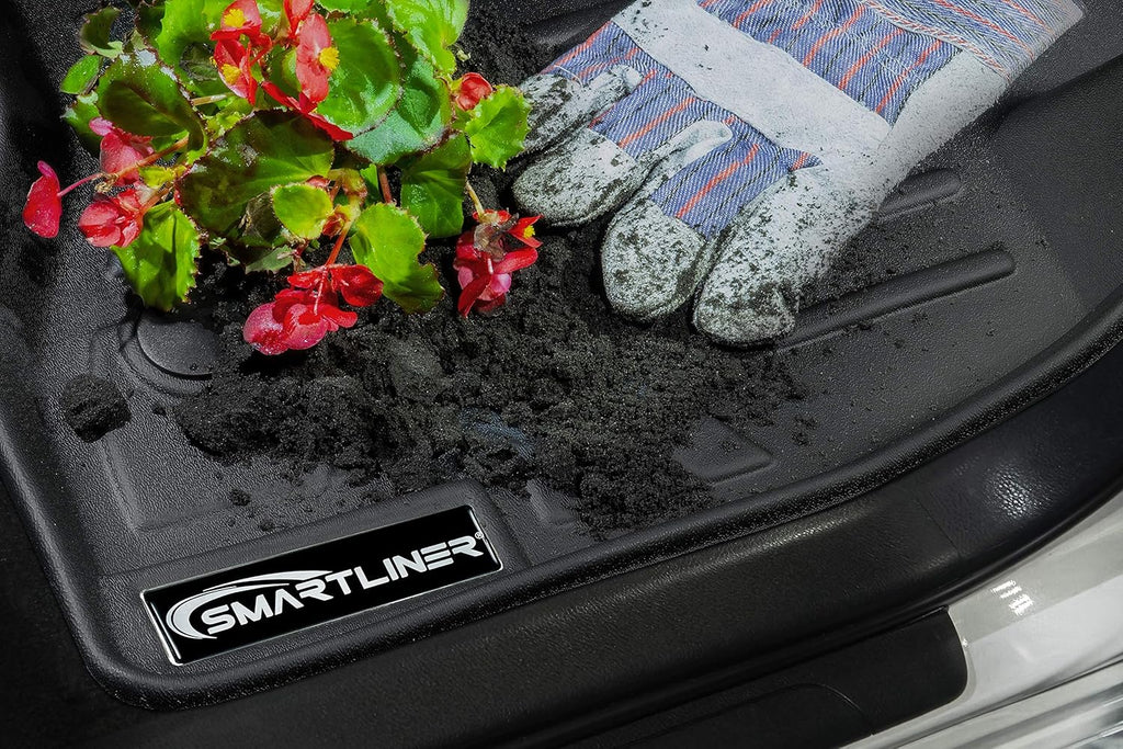 Custom Fit Floor Mats 2 Row Liner Set Black R8954