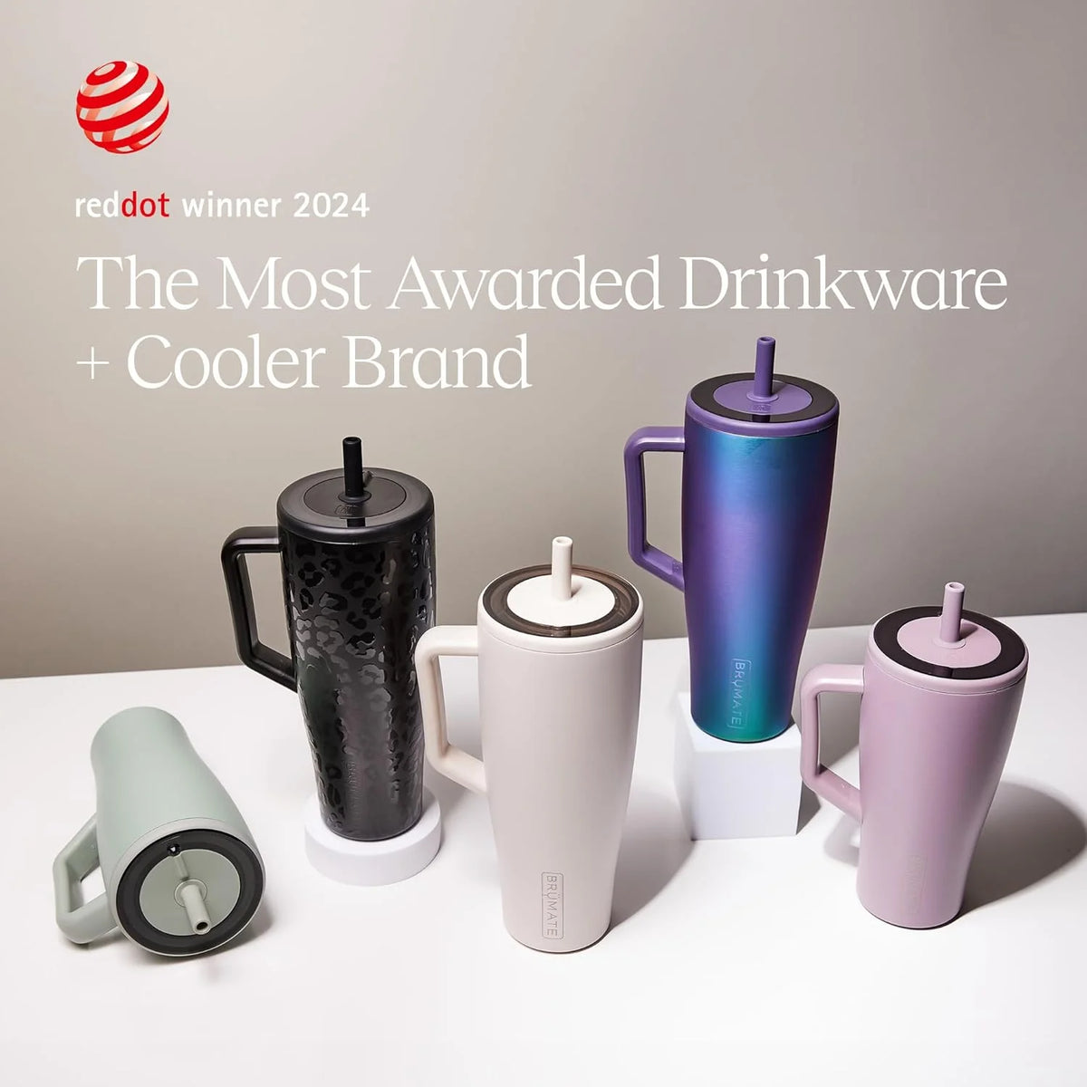 30 oz Stainless Steel Insulated Tumbler with Lid and Straw E29673