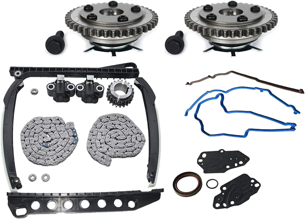 Variable Camshaft Timing Chain Kit with Guide, Tensioner, Phaser T54333