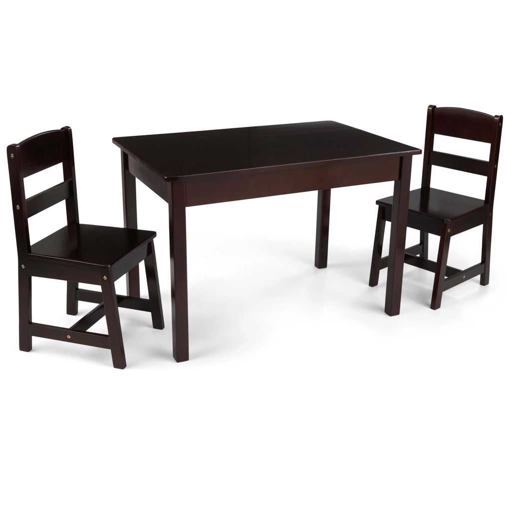 Wooden Rectangular Table & 2 Chair Set X94987