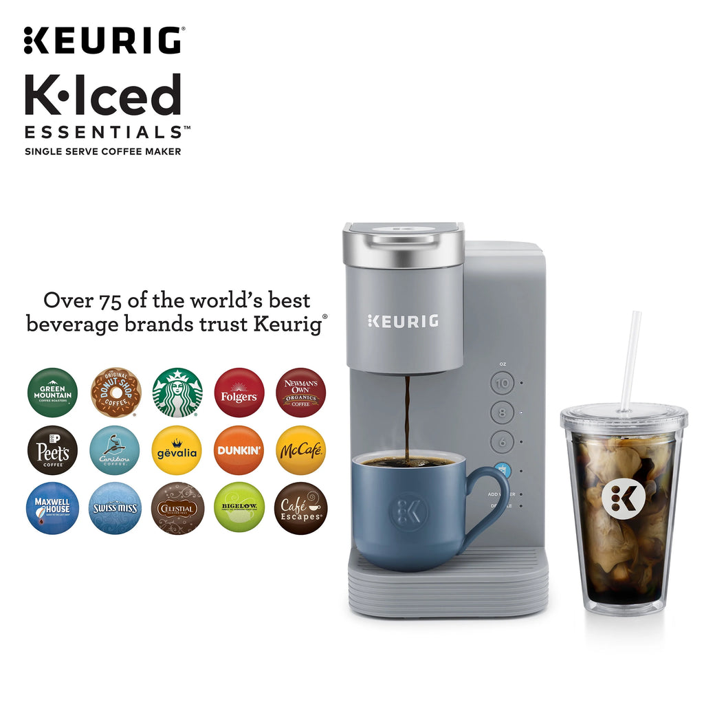 Gray Single-Serve K-Cup Pod Coffee Maker P20363