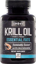 Krill Oil Soft Gels Omega-3 1000mg 60 Count V672898