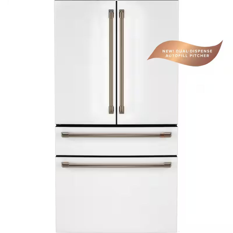 28.7 cu. ft. Four Door French Door Refrigerator in Matte White X5479